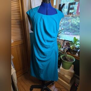 Calvin Klein Teal Midi Dress
